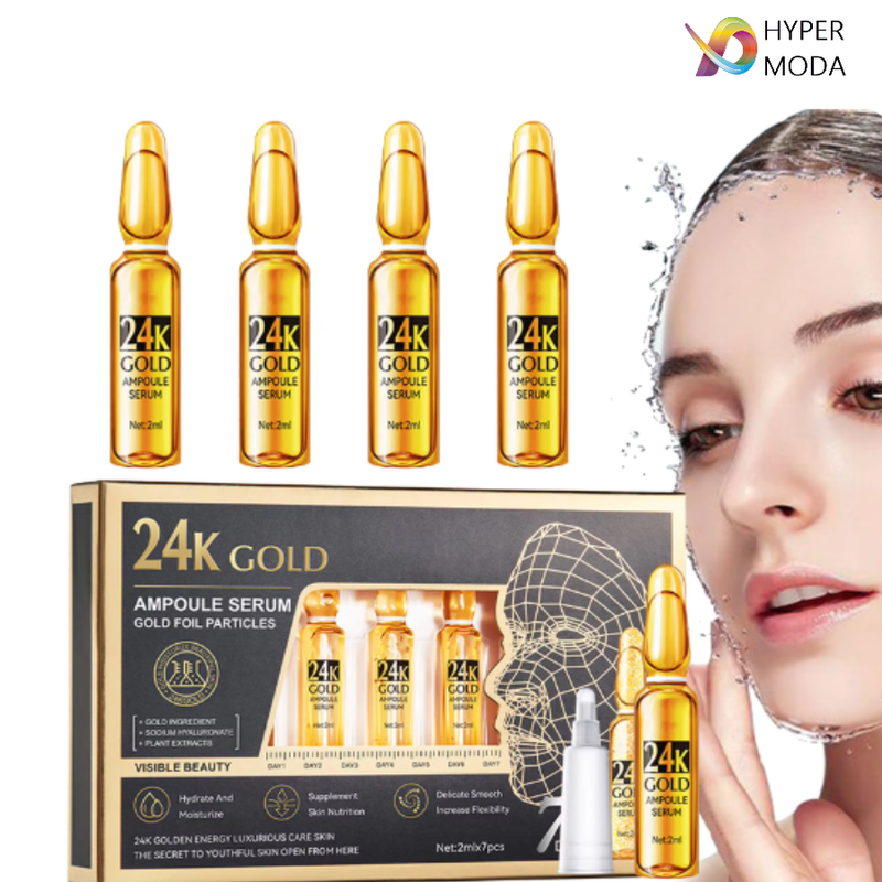 Ampolletas De colageno Serum 24k Gold