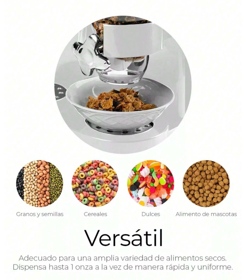 Dispensador De Cereal Despachador Doble