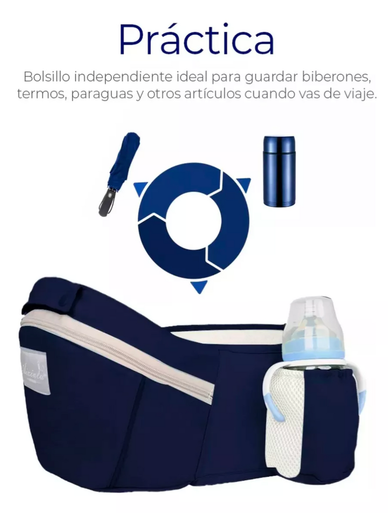 Portabebé Cangurera Mochila Multifunción