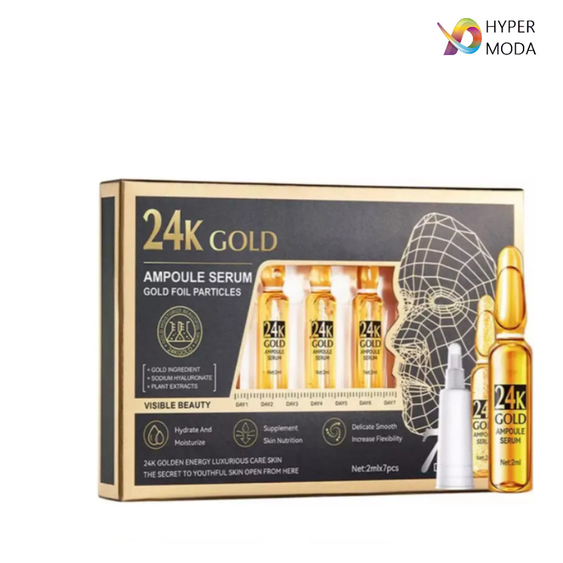 Ampolletas De colageno Serum 24k Gold