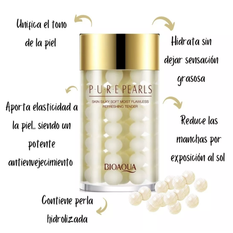 Crema Locion Perlas Humectante Cara/Cue