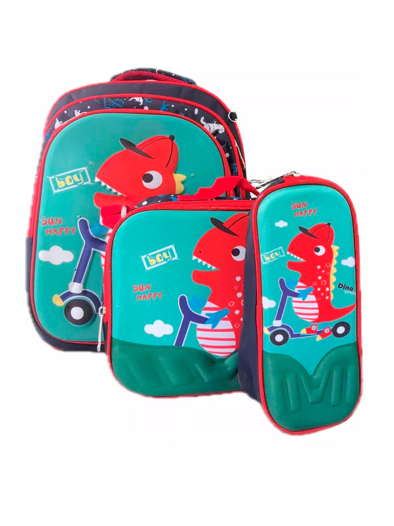 Kit Mochila+ Lonchera+ Lapicera Kinder